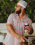 THE AMENDMENT BAMBOO SHORT SLEEVE BUTTON UP - MENS